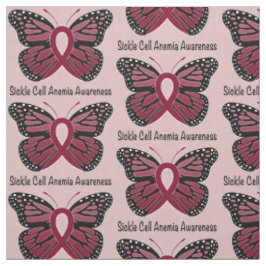 Sichel-Zellen-Anämie-Schmetterling der Hoffnung Stoff