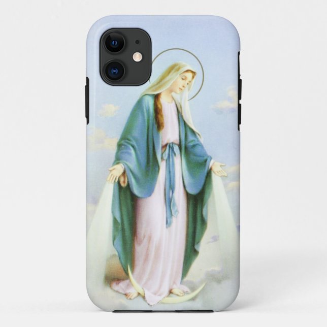 Sichelförmiger Kasten Jungfrau-Marys Mond-iPhone5 Case-Mate iPhone Hülle (Rückseite)