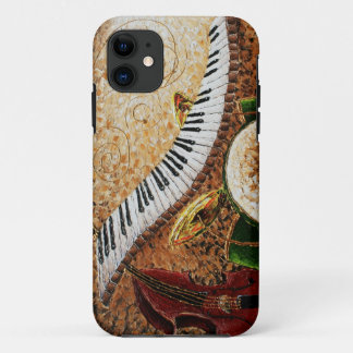 Sichelförmiger Stadt-Klavier iPhone 5 Case-Mate iPhone Hülle