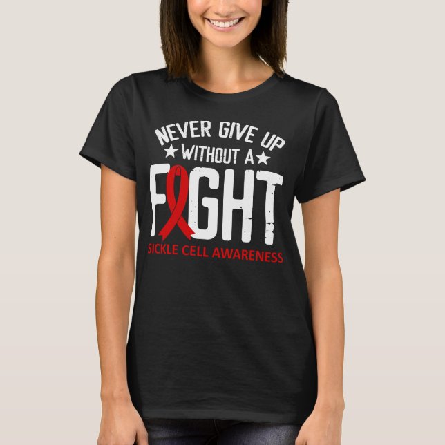 Sichelzellanämie ohne Kampfflugzeug T-Shirt (Vorderseite)