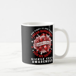 Sichelzelle Ihr Kampf ist die Stütze meiner Kampff Kaffeetasse