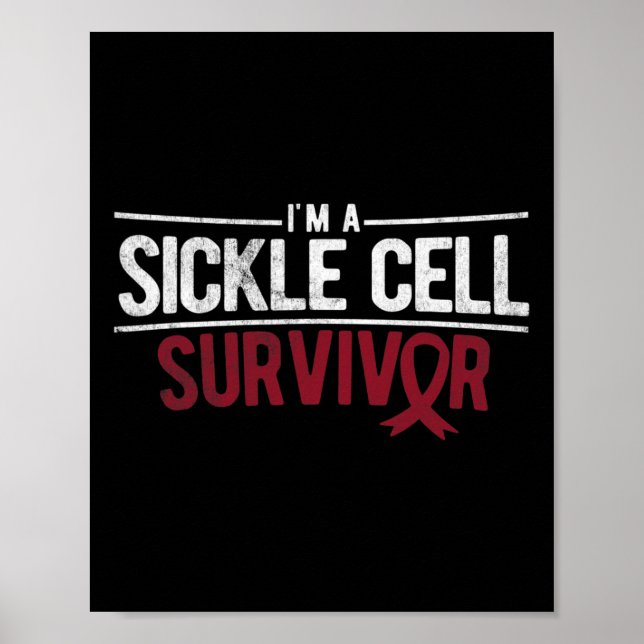 Sichelzelle Poster (Vorne)