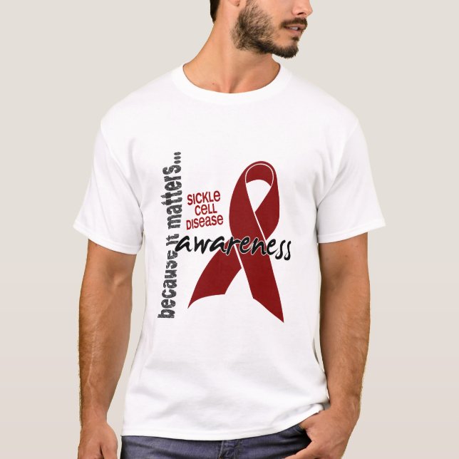 Sichelzellenanämie des Bewusstseins-1 T-Shirt (Vorderseite)