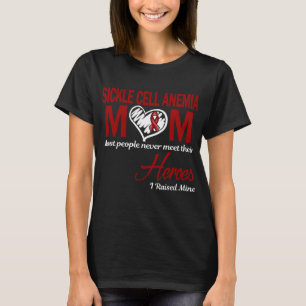 Sichelzellenanämie-Mama, ich zog meine auf T-Shirt