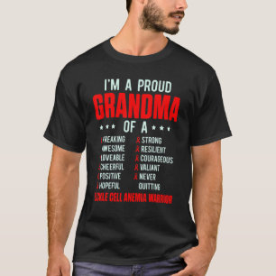 Sichelzellenanämie-Überlebende stolze Oma anämisch T-Shirt