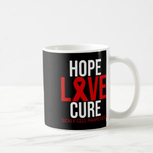 Sichelzellenbewusstsein Hoffnung Liebe heilen Burg Kaffeetasse