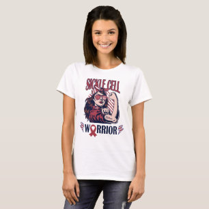 Sichelzellenkrieger glauben und kämpfen T-Shirt