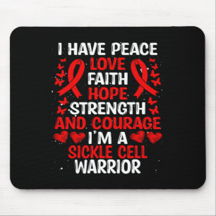 Sichelzellkrankheit Krieger Friedensstiftung Liebe Mousepad