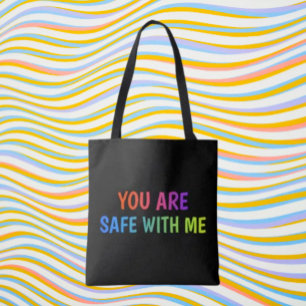 Sicher Bei Mir – Pride Ally Tote Tasche