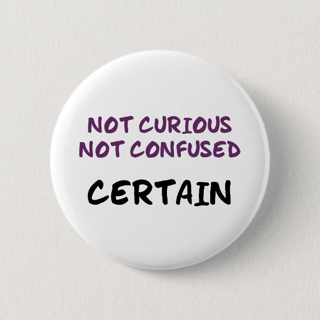 Sicher (Bi) Button (Vorderseite)