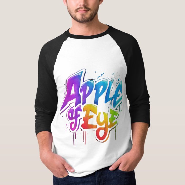 Sicher, hier ist ein T - Shirt-Design mit dem Text T-Shirt (Vorderseite)