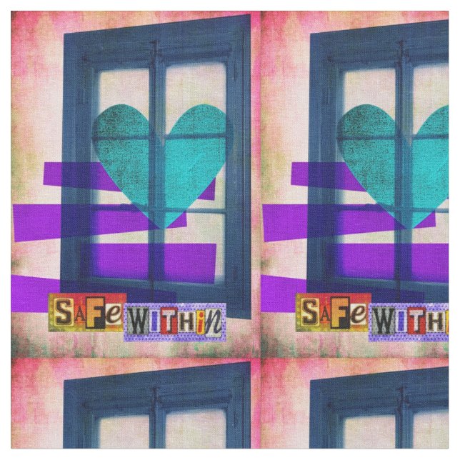 Sicher im Inneren Stoff (Nahaufnahme)