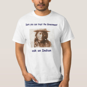 Sicher kannst du der Regierung vertrauen, frag ein T-Shirt