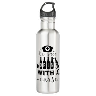 Sicher trinken mit einer Krankenschwester Edelstahlflasche