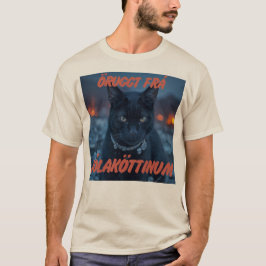 Sicher vor dem Yule-Katze-T-Shirt T-Shirt