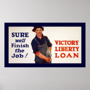 Sicher, wir werden den Job beenden! (Grenze) Poster
