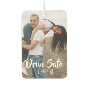 Sichere Fahrt, ich liebe dich, individuelle Gesche Autolufterfrischer
