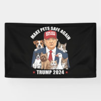 Sichere Haustiere Trump 2024 Rette unsere Haustier