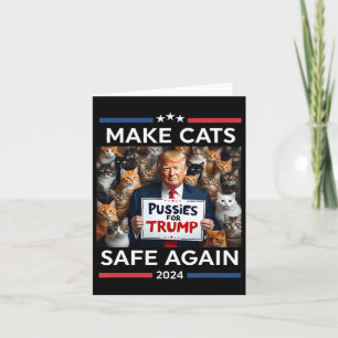 Sichere Haustiere Trump 2024 Rette unsere Haustier Karte