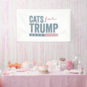 Sichere Wahlen für Trump Banner