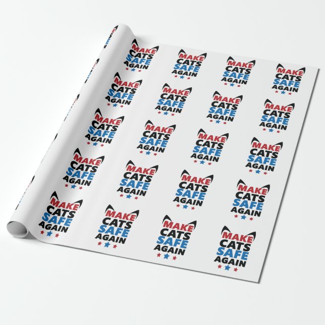 Sichere Wahlen für Trump Geschenkpapier (Ungerollt)