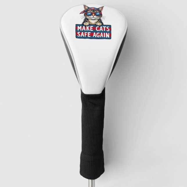 Sichere Wahlen für Trump Golf Headcover (Vorderseite)