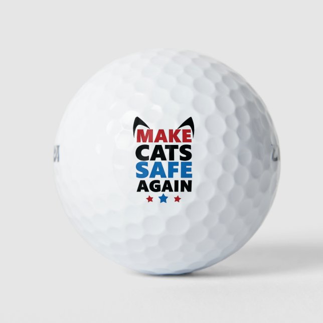 Sichere Wahlen für Trump Golfball (Vorderseite)
