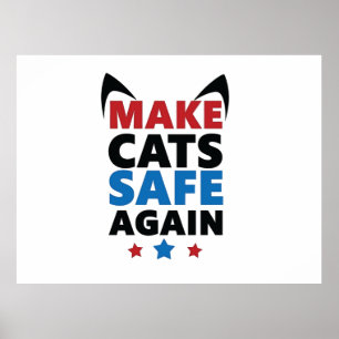 Sichere Wahlen für Trump Poster