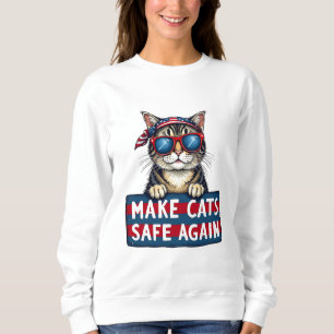 Sichere Wahlen für Trump Sweatshirt