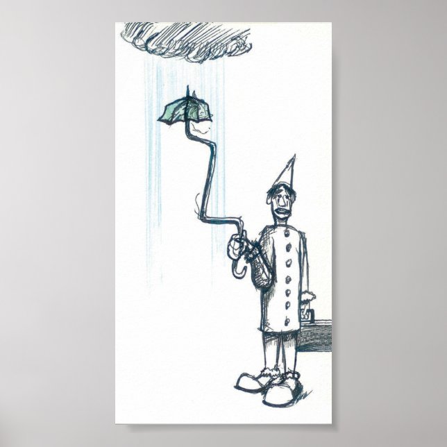 Sicherer Abstand Poster (Vorne)