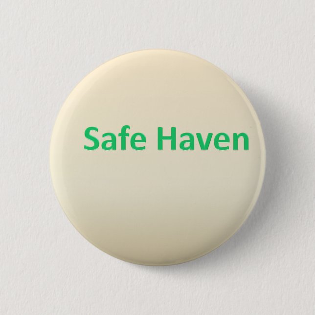 Sicherer Hafen Button (Vorderseite)