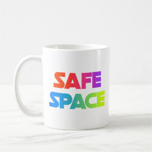 SICHERER ORT – Fette Regenbogen-Tasse der Liebe Kaffeetasse