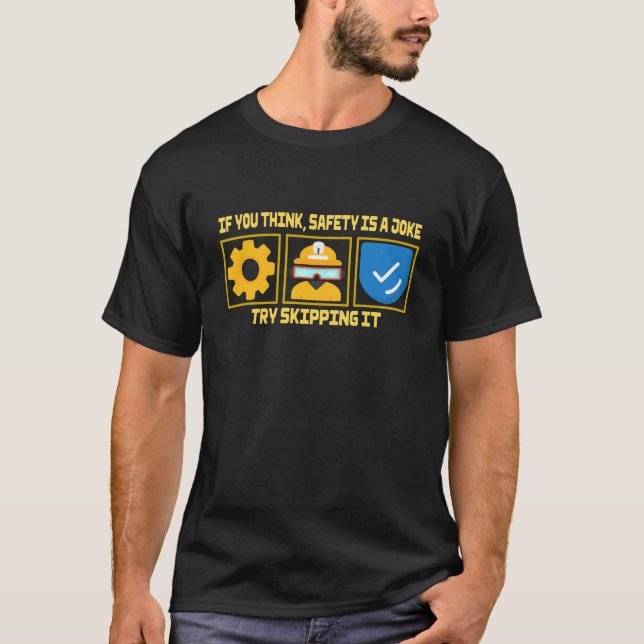 SICHERHEIT, ARBEITSSICHERHEIT  T-Shirt (Vorderseite)