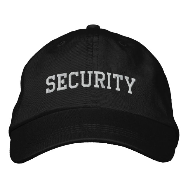 Sicherheit Bestickte Kappe (Vorderseite)