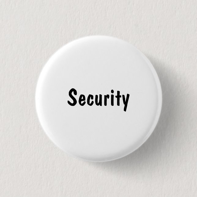 Sicherheit Button (Vorderseite)