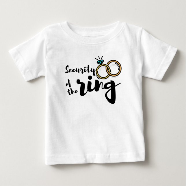 Sicherheit des Ringes Baby T-shirt (Vorderseite)