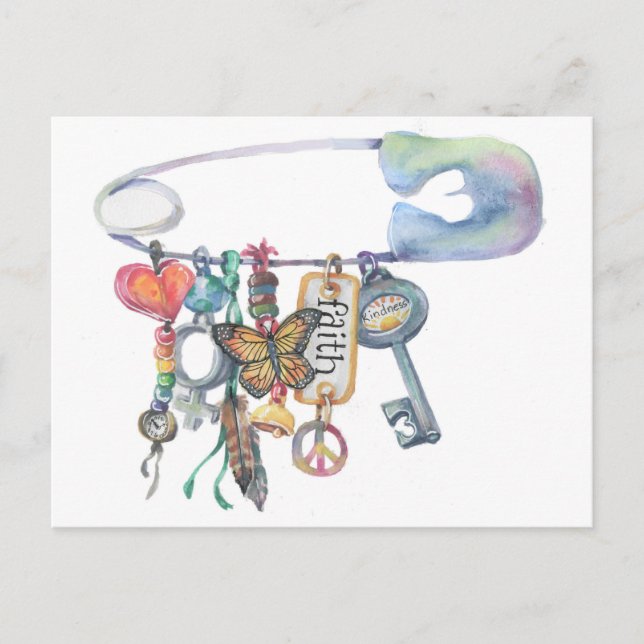 Sicherheit für alle Postkarten (Vorderseite)