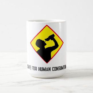 Sicherheit für den menschlichen Verzehr Kaffeetasse