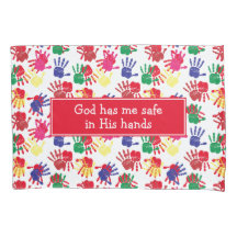 SICHERHEIT IN WARENHANDEN Kids Painted Hands