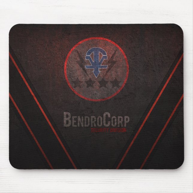 Sicherheit Mousepad - Beton (Vorne)
