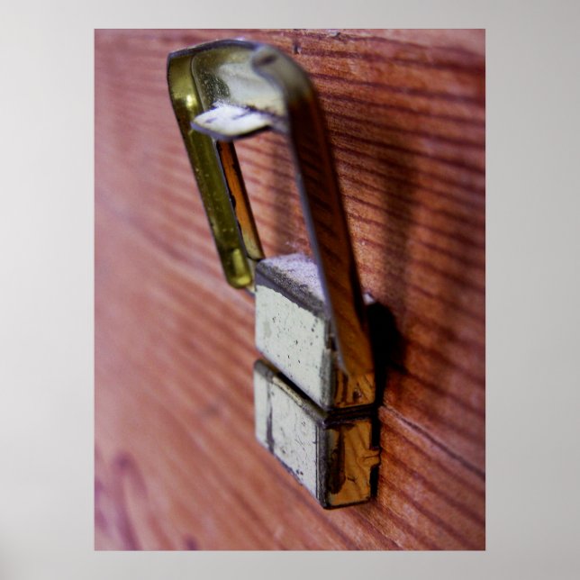 Sicherheit: Offenes Poster (Vorne)