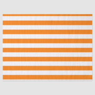 Sicherheit Orange und Weiße Streifen Seidenpapier