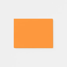 Sicherheit Orangefarbene Farbe Post-it Klebezettel