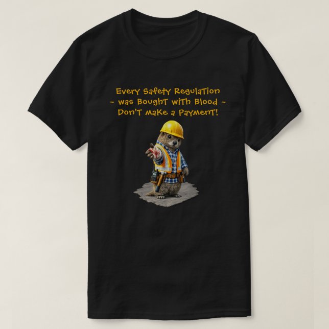 "Sicherheit" T-Shirt (Design vorne)