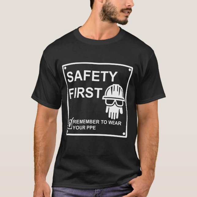 SICHERHEIT T-Shirt (Vorderseite)