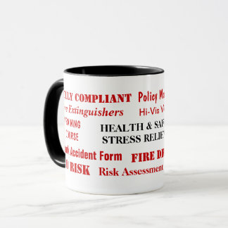 Sicherheit und Gesundheitsschutz Tasse