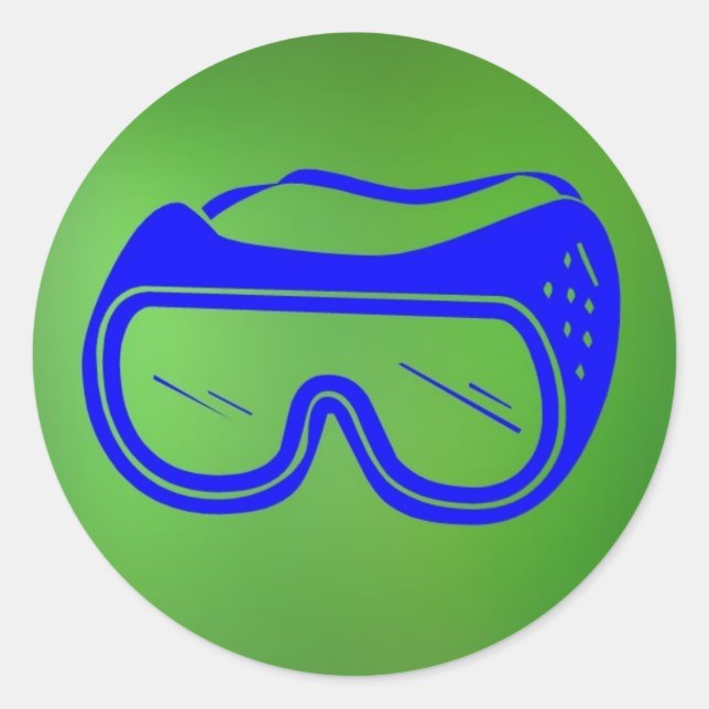 Sicherheit von Google ©AH2010 Runder Aufkleber (Vorderseite)