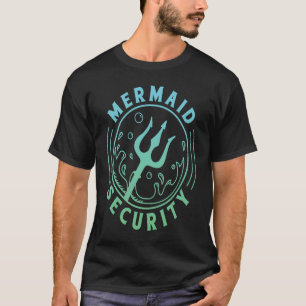 Sicherheit von Meerjungfrau, Schwimmen T-Shirt
