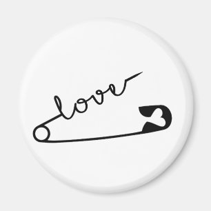 Sicherheits-Button LIEBE Magnet
