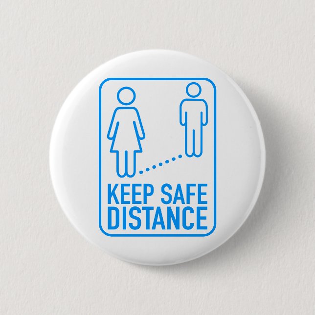 Sicherheitsabstand behalten button (Vorderseite)